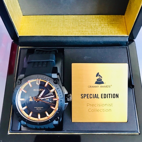 Bulova Grammy Edition Precisionist Men's Watch - Picture 2 of 6